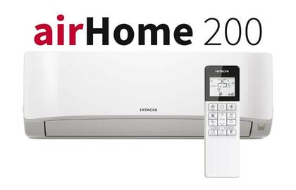 PRODUKTOVÁ NOVINKA - nová klimatizace airHome 200 zvládne větší rozsah teplot. Se      zajímavou sezónní účinností a topným faktorem.