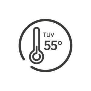 55 °C