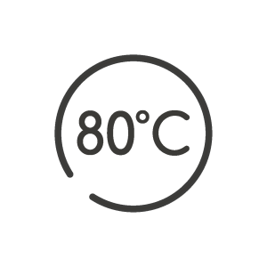 80 °C