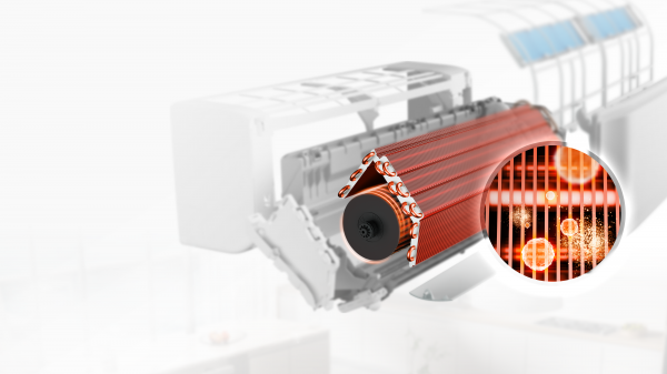 Zabraňuje zápachu klimatizace