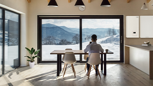 Vytápění a teplá užitková voda i v nejkrutějších mrazech