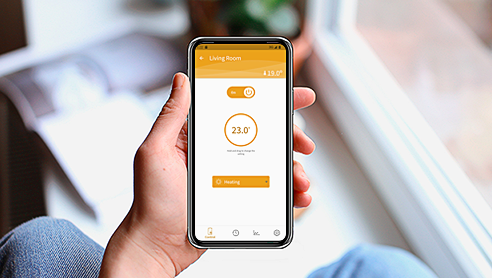 Ovládejte vytápění a ohřev užitkové vody na dálku