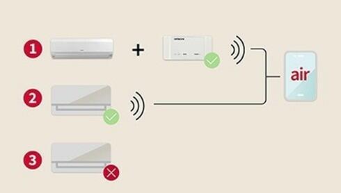 Pro vybrané řady klimatizací HITACHI